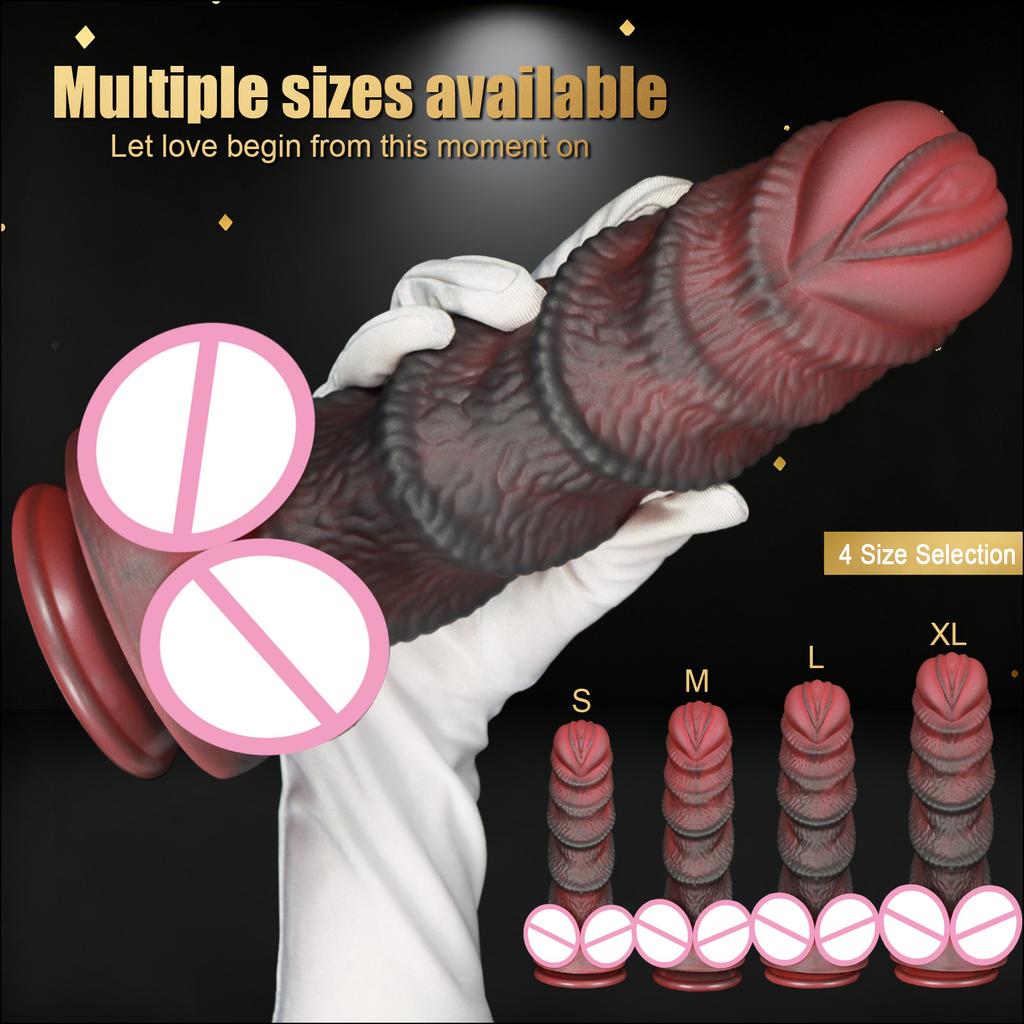 Alien Dildo Fake Penis Liquid Silicone Adult Sexual Product