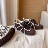 Autumn and Winter New Retro Hair Beard Edge Cotton Shoes Casual Hair Shoes Board Shoes Women