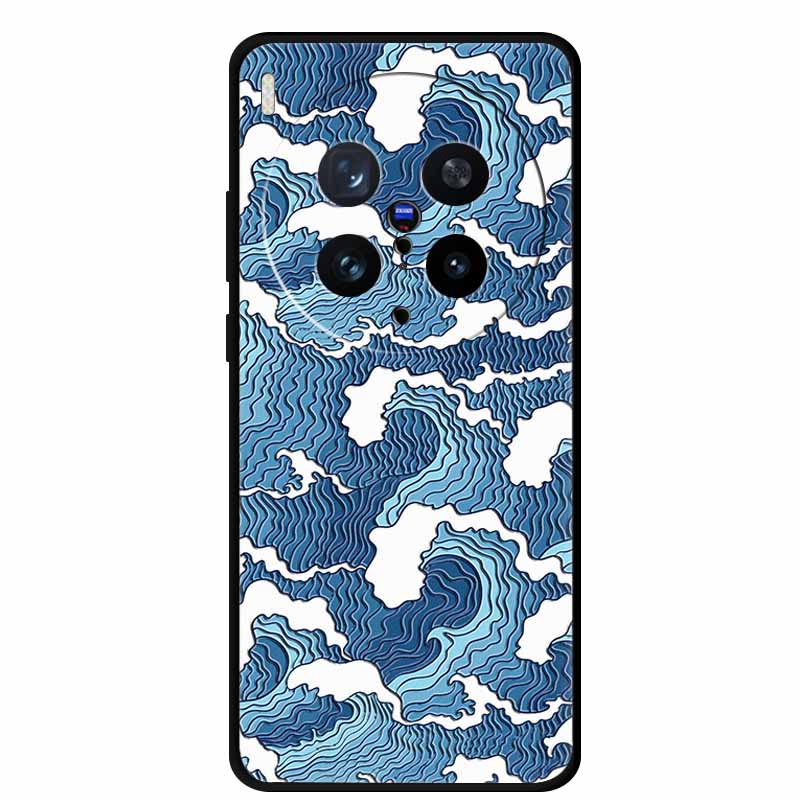 3D Emboss Case For Vivo X300 5G Phone Case Shockproof Silicone Soft Coque For Vivo X300 Pro 5G Back Cover Case X 300 Pro Fundas