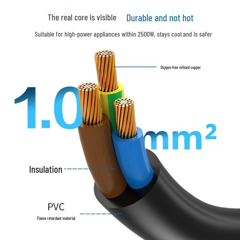 TOWE 10A C13 Computer Server Printer Power Cable