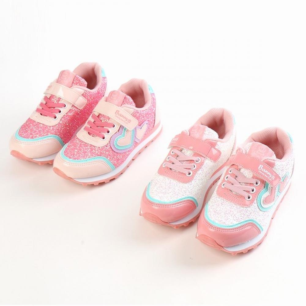 Levisfoot Kids Junior Girls Athletic Shoes Glitter Model