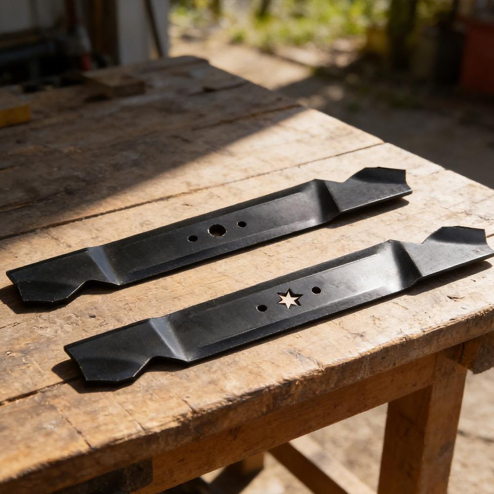 21-Inch Lawn Mower Blade Replacement For 742-04290 942-04244 Compatible With 46 Inch Deck Tractors Garden Tools Parts