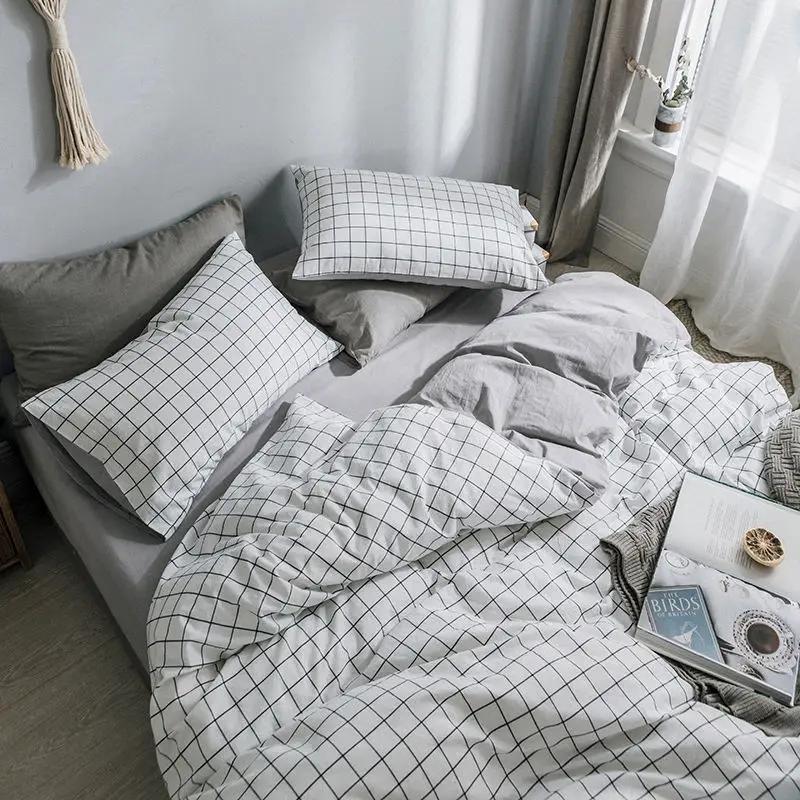 Floral Bed Duvet Covers Pastoral Four Seasons Polyester Quilt Cover King Queen Size Bedroom Bedding Luxury Home Textile Cozy