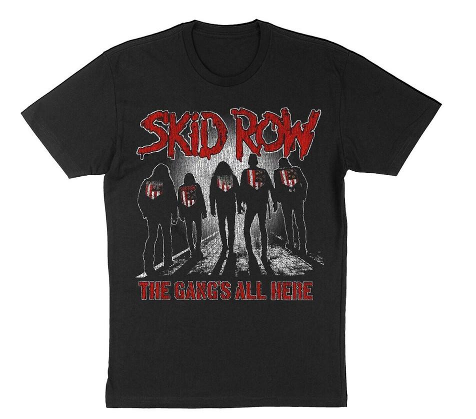Skid Row Gang's All Here Album T-shirt