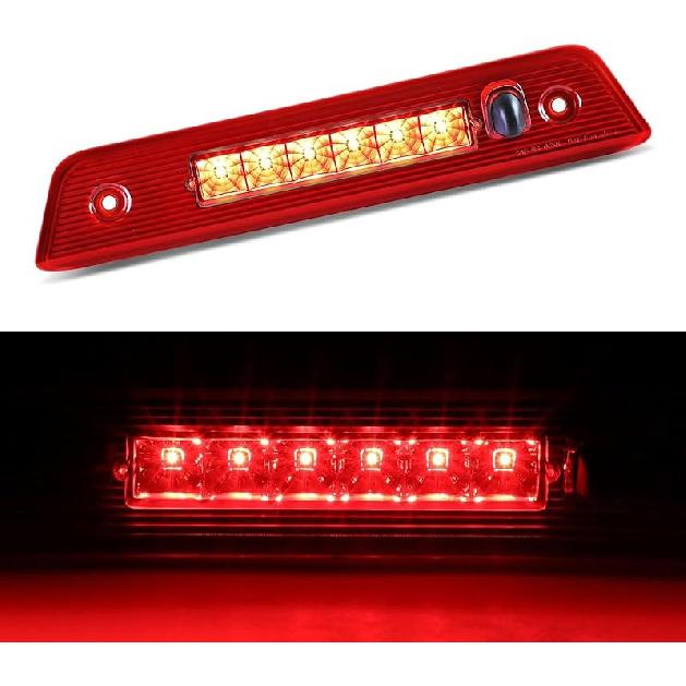 Third 3Rd Brake Light LED For 2014-2018 Chevy Silverado/GMC Sierra 1500 2500HD 3500HD, High Mount Rear Brake Lights Assembly, Waterproof Center Cab