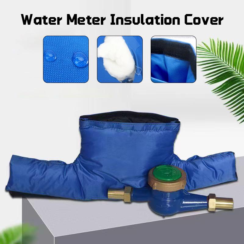 1/3pcs Double Sided Water Meter Insulation Cover Weatherproof 3 Way Sprinkler Valve Cover Outdoor Winter Pipe Freeze Protection