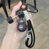 Creative Barbell Keychain Pendant - Sports Accessories & Water Bottle Charm Gift