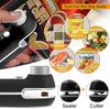 1PC Rechargable 2 In 1 Bag Mini Heat Sealer, Storage Bag Plastic Package Snack Sealer Clip Bag Handheld Heat Sealer, Plastic Bag USB