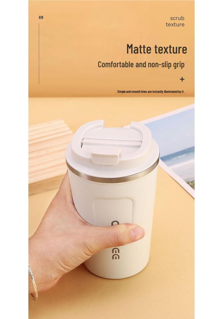 Second Gen Stainless Steel Insulated Coffee Travel Mug - Portable 304 Car Cup with Custom Logo
