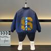 Chaqueta de primavera y otoño para niños y niñas, uniforme de béisbol con estampado de letras de oso de dibujos animados para niños de 4 a 12 años, ropa de abrigo deportiva