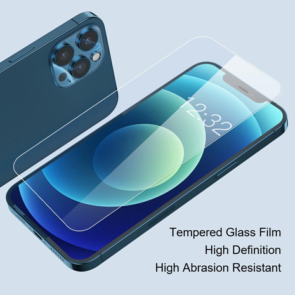 AMORUS For iPhone 17 Front Screen Protector 2.5D Arc Edge 9H High Aluminum-Silicon Glass Film