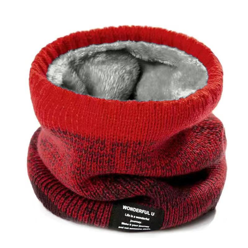 Fashion Knit Scarf Autumn Winter Warm Neck Cover Outdoor Leisure Sports Running Cycling Skiing Mountaineering Windproof Warm Neck Scarf