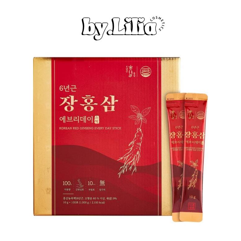 

Your Body, My Body 6-year-old Jang Red Ginseng Everyday Stick*100 Packets