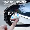 2Pcs Car Rearview Mirror Small Circular Mirror Wide-angle Mirror For Cadillac Escalade GT4 XT4 ATS XT5 CTS XTS RS Accessories