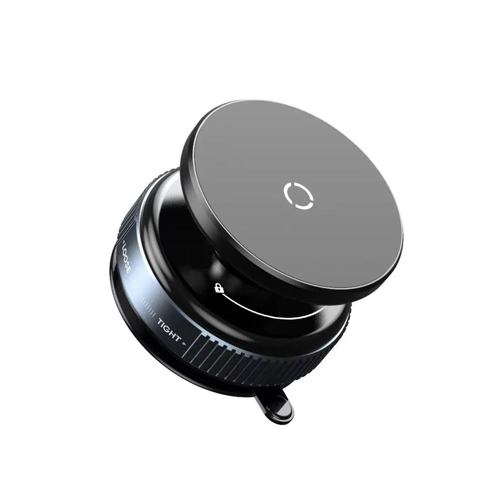 360° Vacuum Magnetic Suction Cup Phone Mount, Adjustable Hands-Free Suction Cup Phone Holder for Car/Gym/Mirror/Smooth Surface