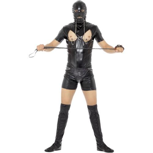 Smiffys Herren Bondage Gimp Kostümset