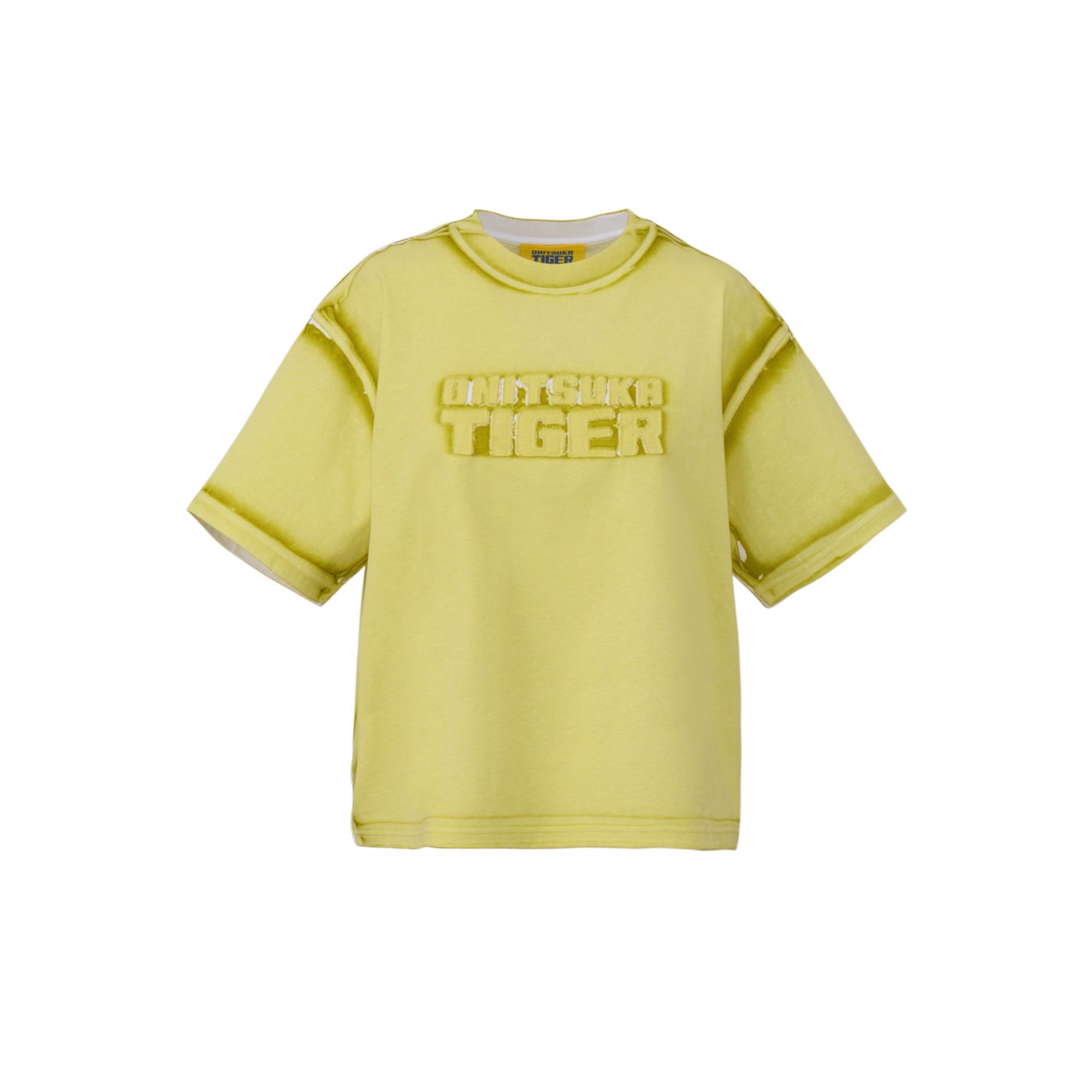 

Onitsuka Tiger Denivita Ws Tee Simple Casual Comfortable Regular T-Shirt Women tops Yellow 2182B434-750 S