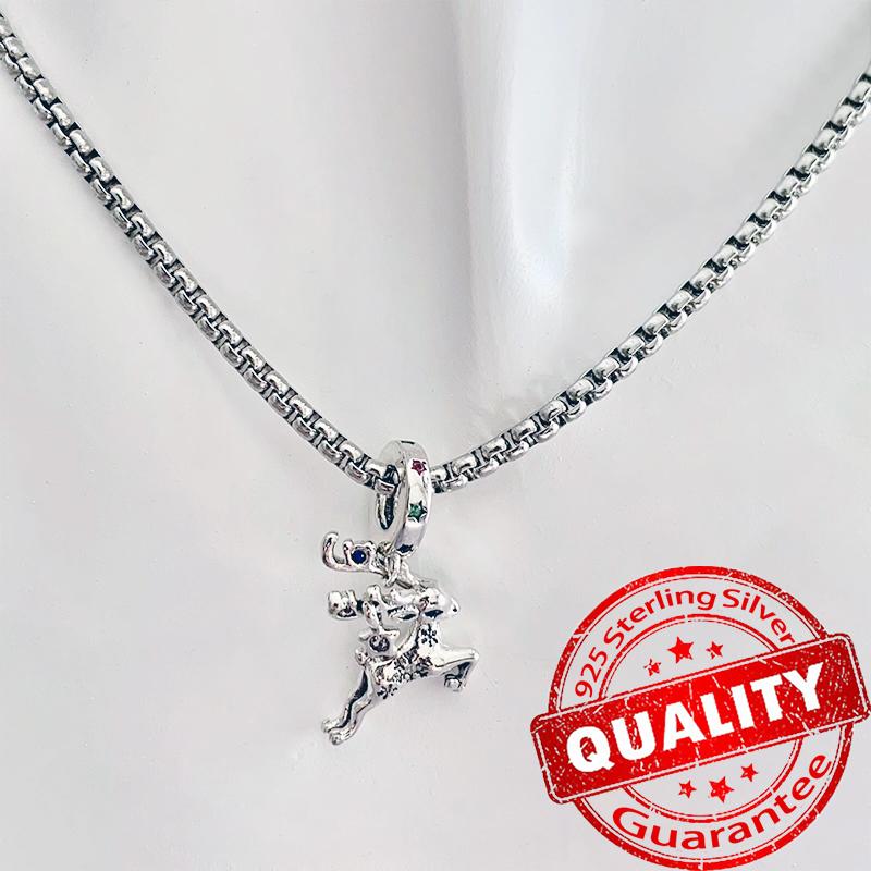 Merry Christmas Copper Snowflake Sled Christmas Tree Elk Bell Pendant Fit Diy Bracelet Necklace Festival Party Gift