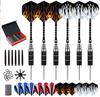 Cross-border Supply Best-selling Ready-to-ship High-end 6-piece Customizable Metal Needle-point Drop-resistant Darts Gift Set