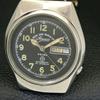 VINTAGE WEST END WATCH CO AUTOMATIC SWISS MENS BLACK COLOR DIAL WATCH A700150-5