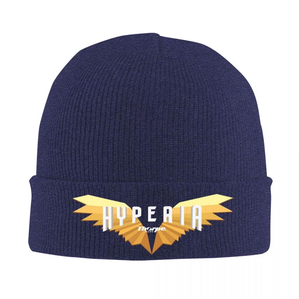 Hyperia Thorpe Park Logo Warm Knitted Cap Winter Knit Bonnet Hat Skullies Beanies Hip Hop Caps for Unisex