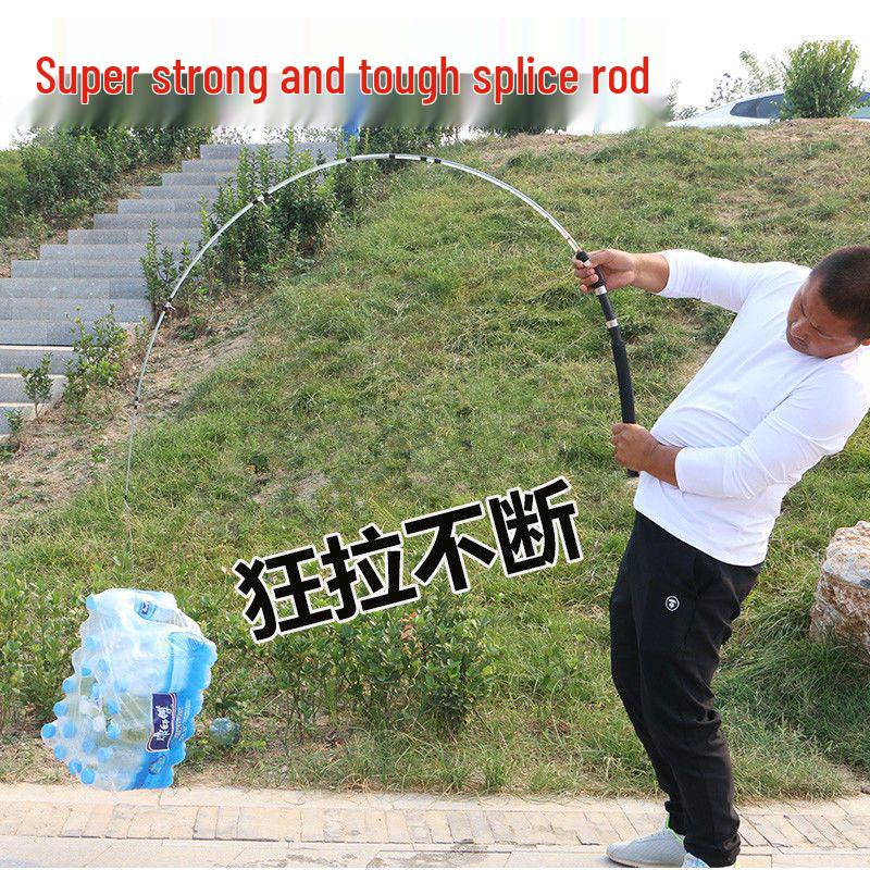 

Небьющийся набор спиннинговых удилищ из цельного стекловолокна: Удилище для дальнего заброса Thunder Strong Black