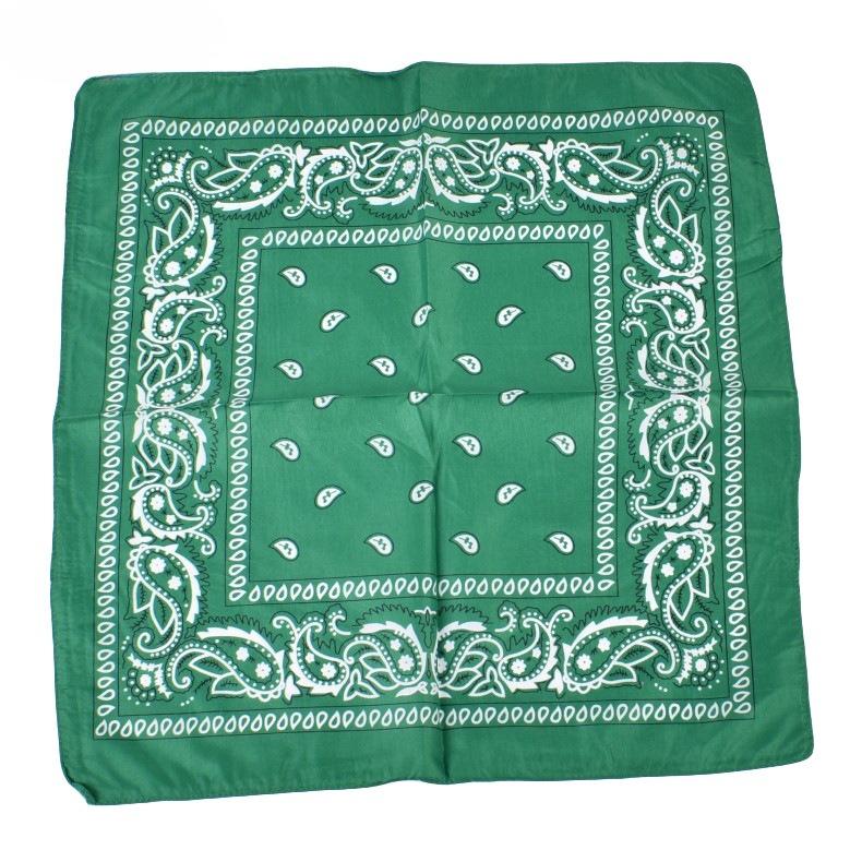 53cm*53cm Nisex Men Women Bandana Hairband Cowboy Mens Biker Sports Headwear Wrist Hairwrap Single Sided Head Wrap Scarf Paisley