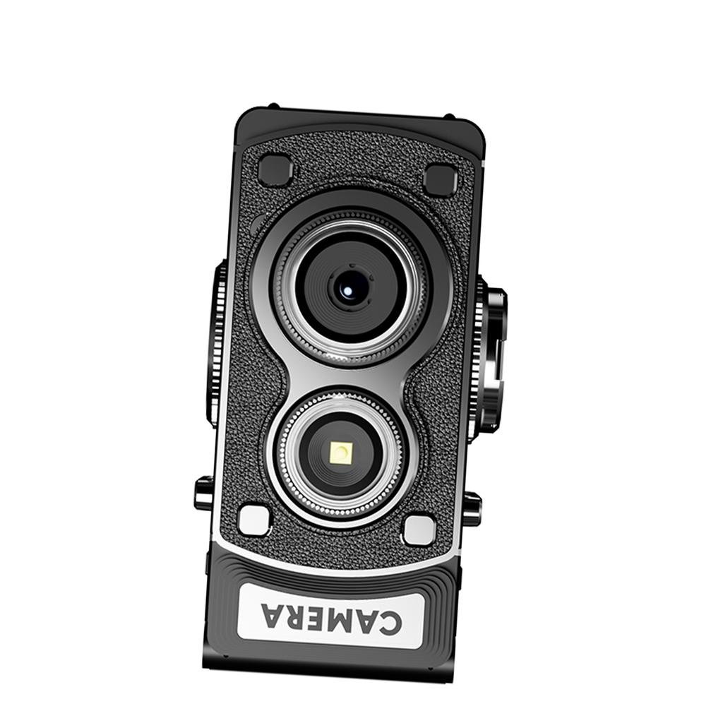 Vintage Digital Camera 1080P Portable 1.4 inch Foldable Window Retro Camera
