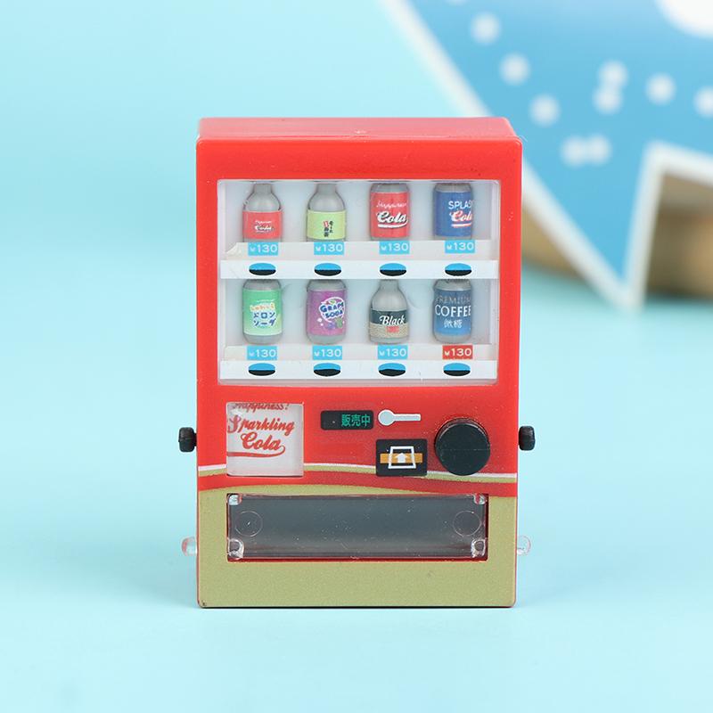 1: 12 Doll House Mini Ornaments Simulated Drinks Selling Airport Scenery Props