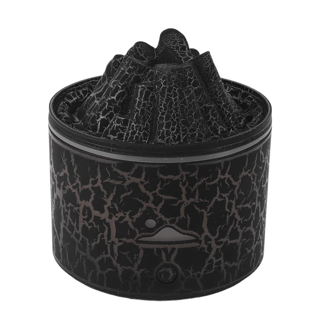 Volcano Diffuser 5V 180ml Relaxing Auto Off Warm Atmosphere Flame Humidifier for Home Bedroom Office