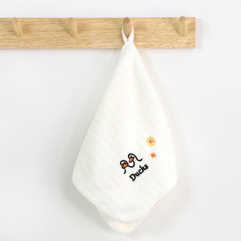 Cartoon Children's Towel Coral Fleece Face Towel Soft Small Towel