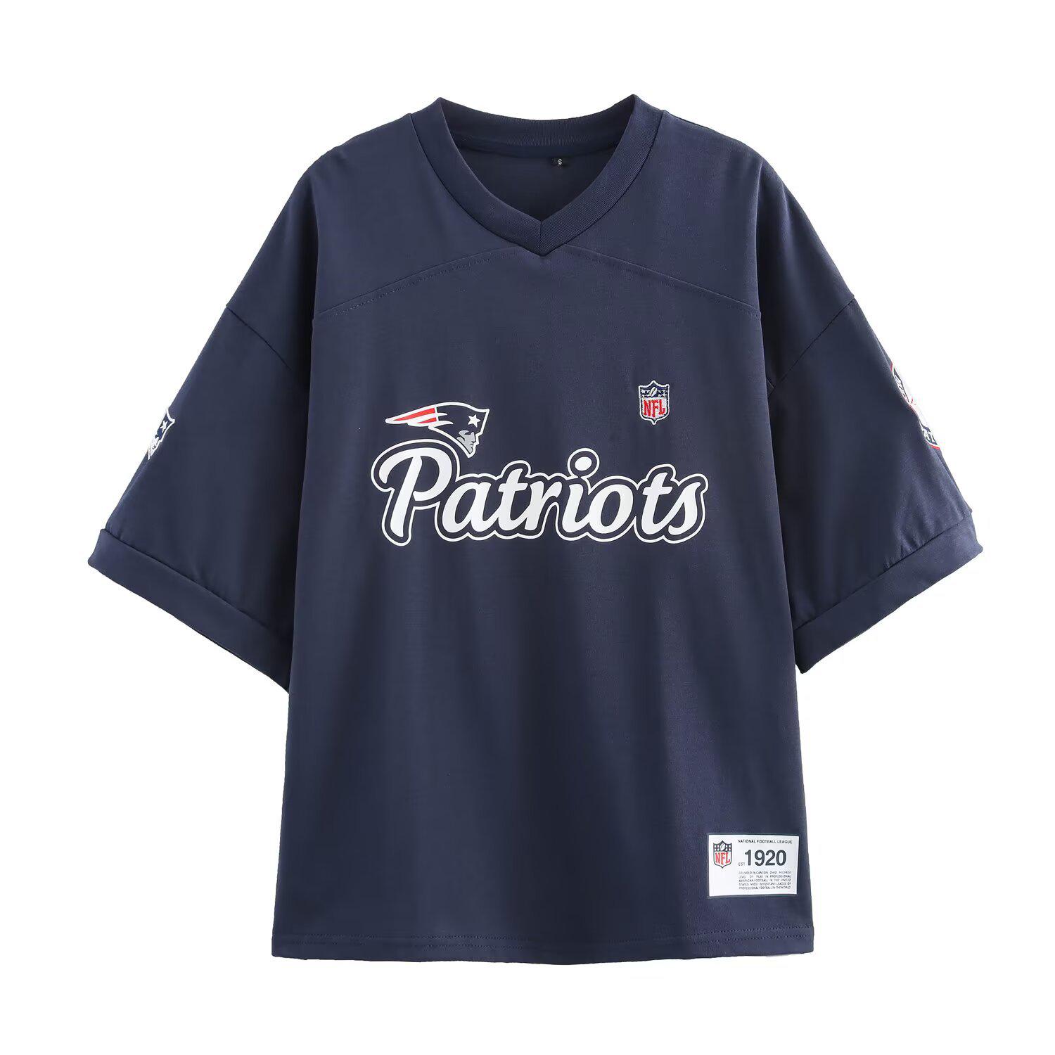 

2025 Spring Women s Loose V-Neck Short-Sleeve T-Shirt - Simple, Versatile, Casual Print Design Medium