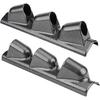 Universal Heavy Duty Racing Sport Meter Gauge Pillar Mount Pod Holder Bracket Gauge Holder (Three Hole)