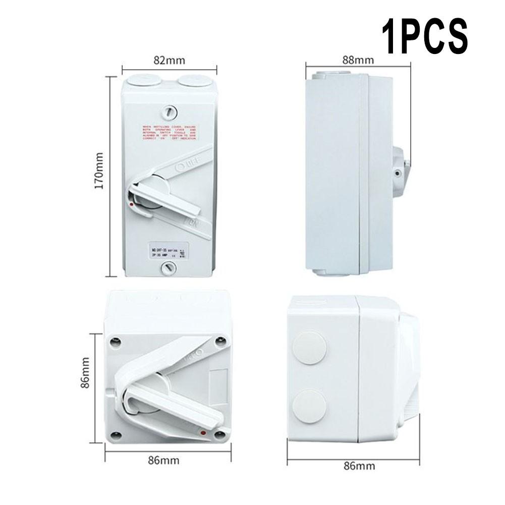 170*82*88mm Disconnect Switch 20A 220-440 (V) 32A 63Amp