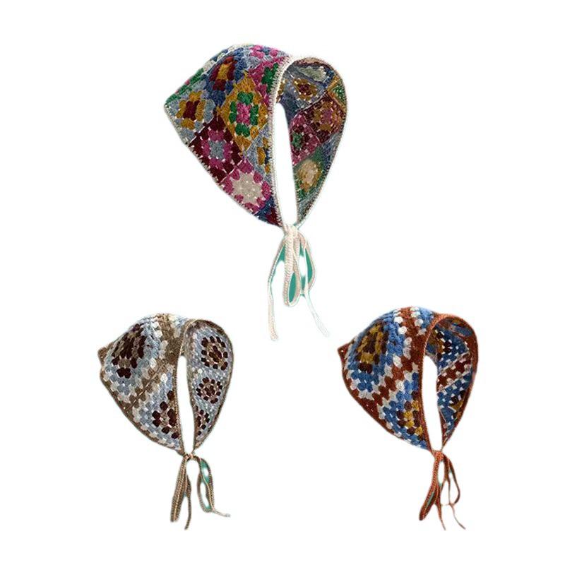 Foulard Floreale Retrò Francese Pastorale: Elastico per Capelli Dolce, Femminile e Artistico