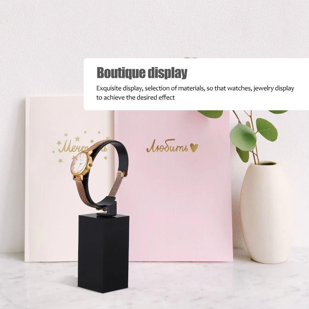4/6/8cm C-Shaped Watch Stand Lightweight Watch Organizer Fashion Watch Display Holder