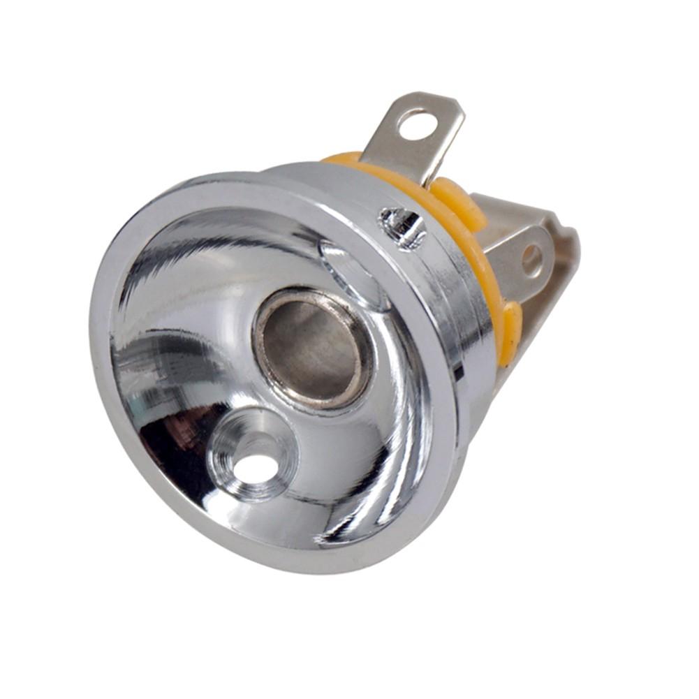 

Socket Jack Guitar Accessory Assembly Electric Guitar серебряный