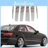 Door 6pcsset Pillar Car Trim Posts Cover Kits Stickers For Mercedesbenz Eclass W212 4door Sedan Saloon 20102016