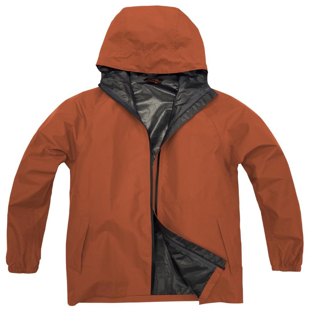 Koshin Rubber Breathable Light Rain Suit Storm Buster H1100BC Brick Size L B-1100