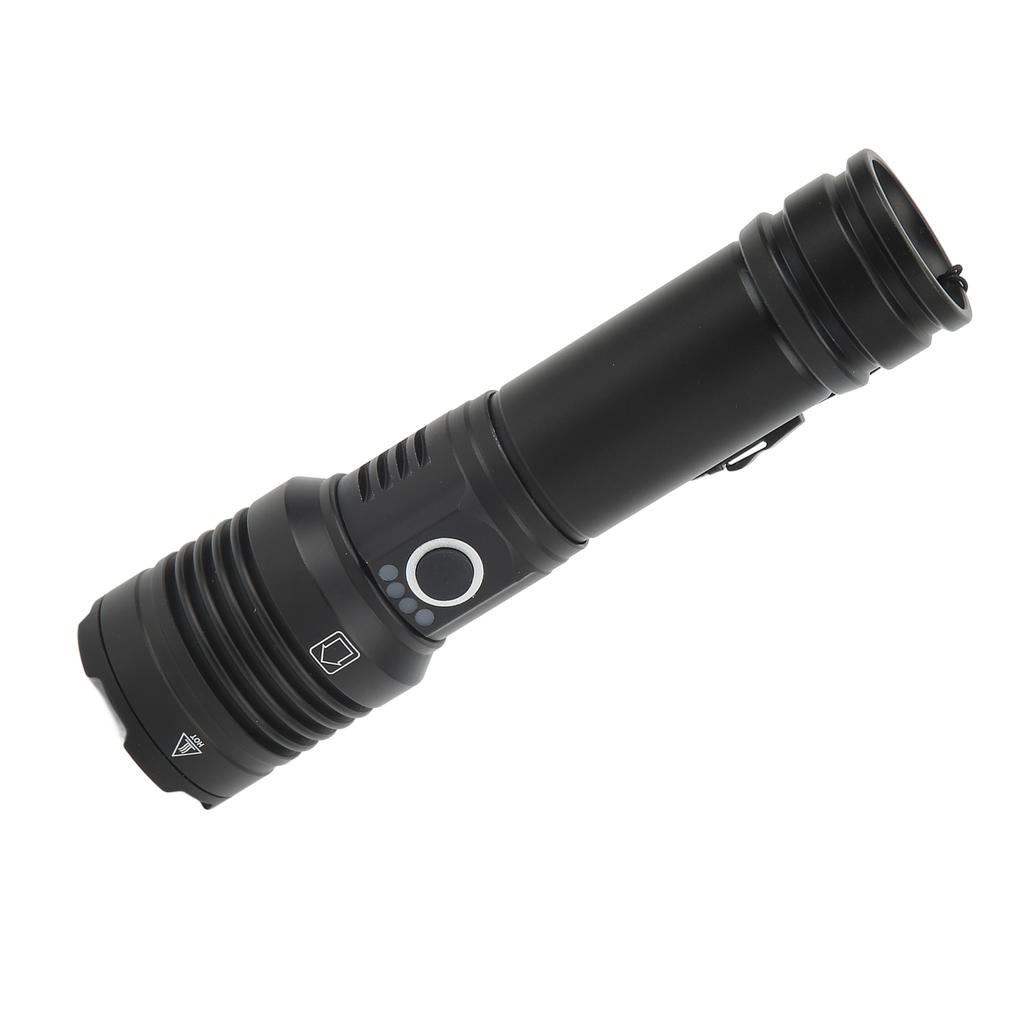 XPH160 Flashlight Aluminum Alloy IPX4 Waterproof 1800lm Type C Chargeable Torch with Memory Function