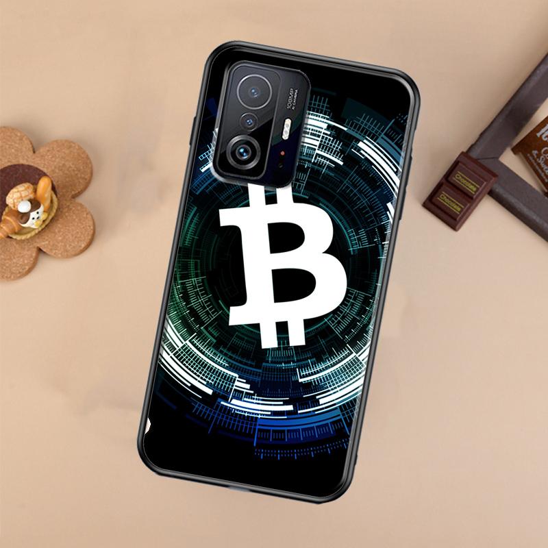 Bitcoins Coin Case For Xiaomi POCO X7 Pro X3 X5 X6 F3 F5 F6 M6 Pro 11T 12T 13T 14T Pro 13 14 Ultra Cover
