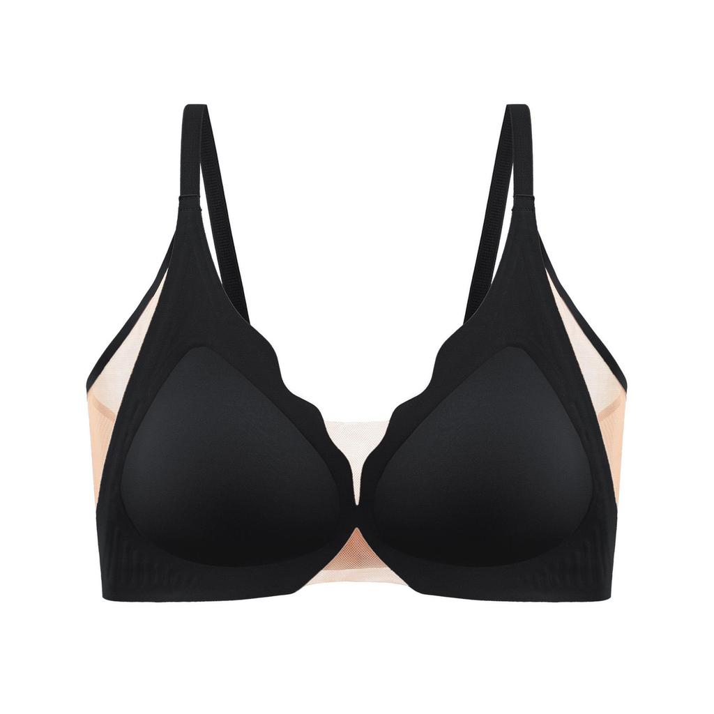 Breathable Mesh Seamless Slimming Bra - Foundation Invisible Wrap