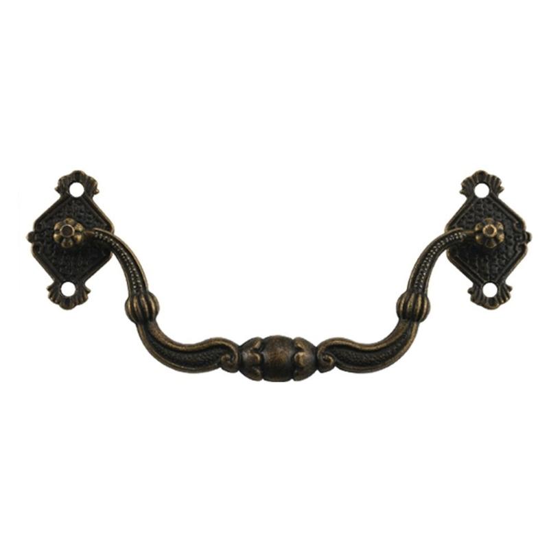Drawer Rings Pulls Zincs Alloy Dressers Knob Cupboard Handle Vintage Furniture Handle Bedsides Cabinet Pull Hardware