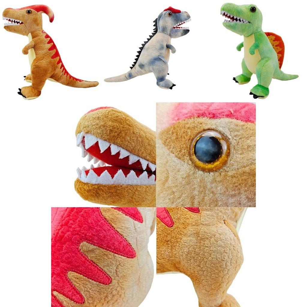 Cuddly Dinosaur Stuffed Animals Ideal For Children's Gifts T-rex And Spinosaurus