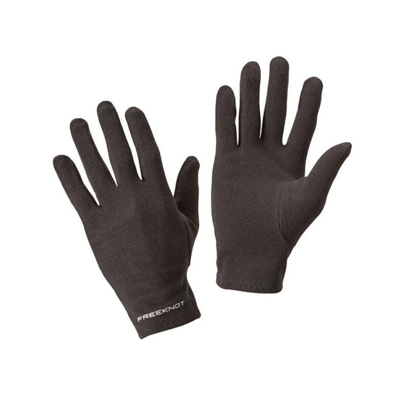 Free Knot Photonic Layer Tech Inner Gloves, Full Finger, Y4612-LL-90, Black