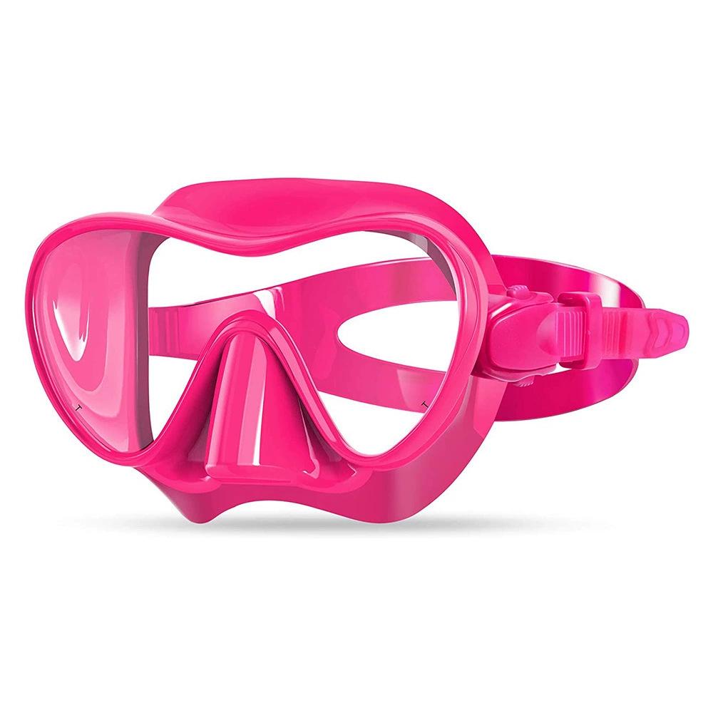180° Ultra-Wide Angle Diving Mask for All Ages, Silicone Waterproof Goggles for Deep Diving and Snorkeling