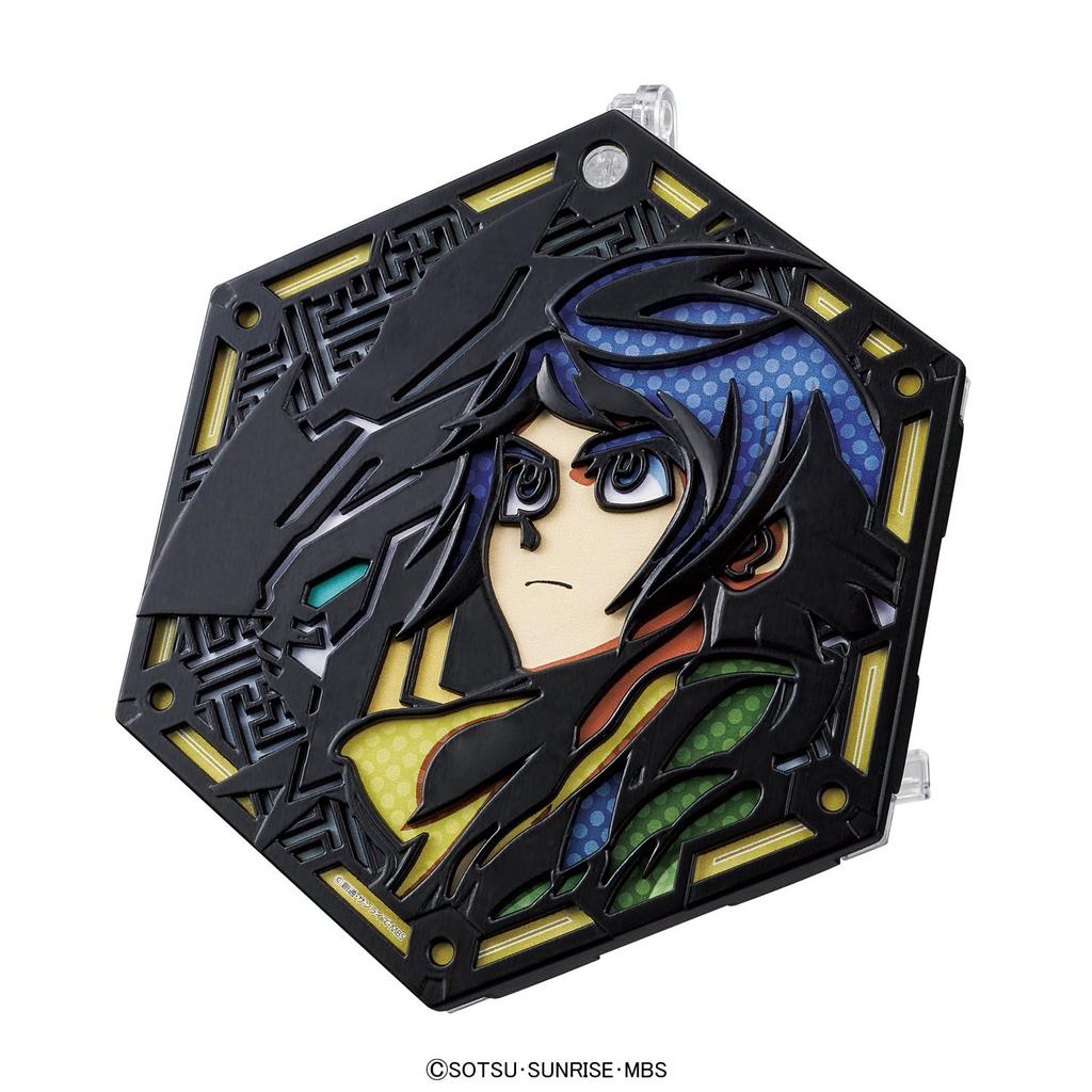 Character Stand Plate Mobile Suit Gundam Orphans Mikazuki Augus Iron-Blooded Iron-Blooded