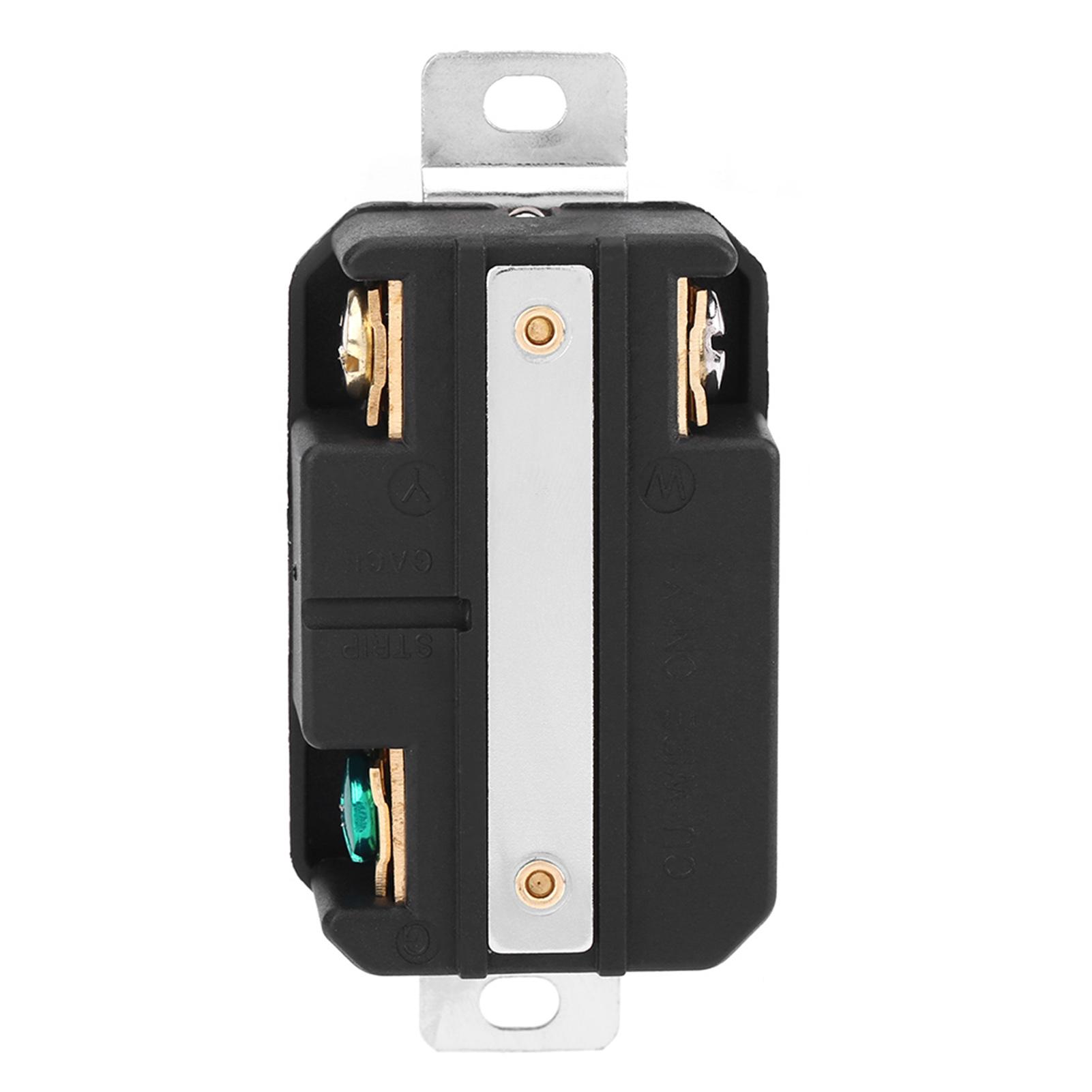 

NEMA L6‑30R 30A 250V Locking Electrical Female Plug for Generator Cord Assembly