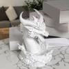 Yousheng 3D Printed Pleated Night Light Decorative Bedside Lamp with Unique Accordion Design USB Powered Table Lamp for Living Room Home Decor