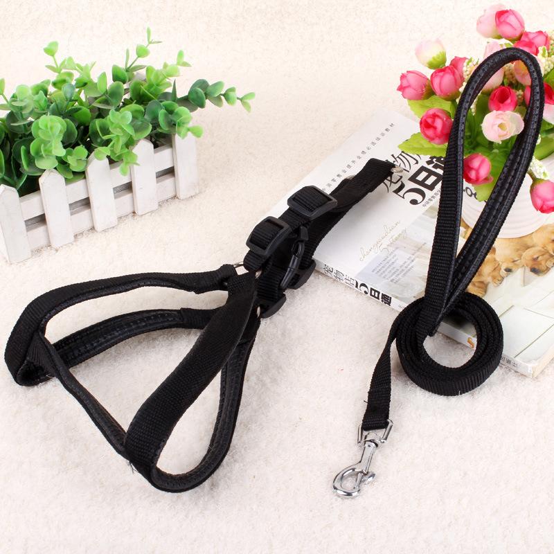 

Ударопрочный ручной поводок для собаки, собачья цепь, поводок для питомца, ремень для собаки, нагрудный поводок на спину, поводок для собаки 1.5cm